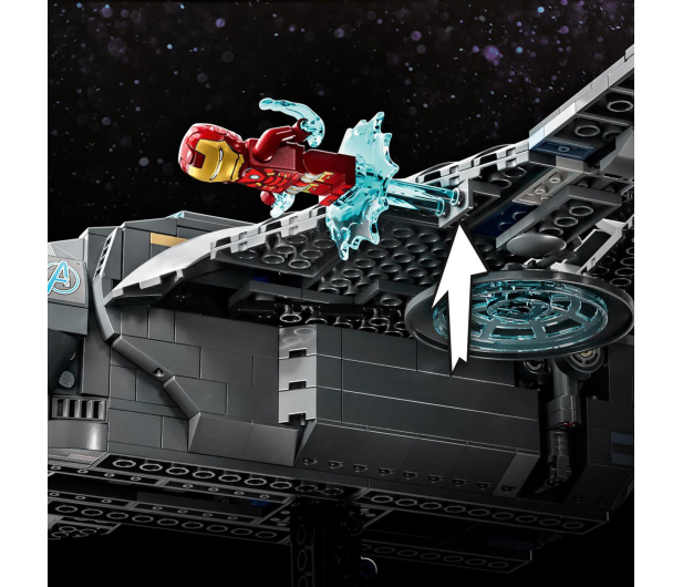 LEGO Marvel 76248 Quinjet Avengersów - 1091300 - zdjęcie 6
